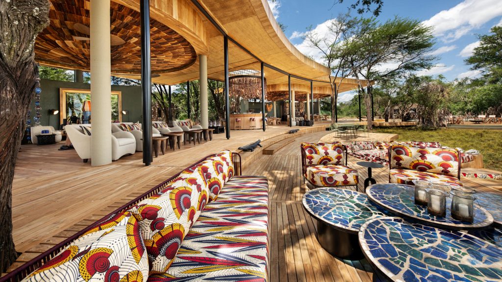 Tanzania Grumeti Serengeti River Lodge Guest Area Lounge 1